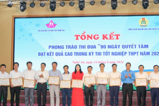 Nghệ An tổng kết phong trào thi đua tại Kỳ thi tốt nghiệp THPT 2024