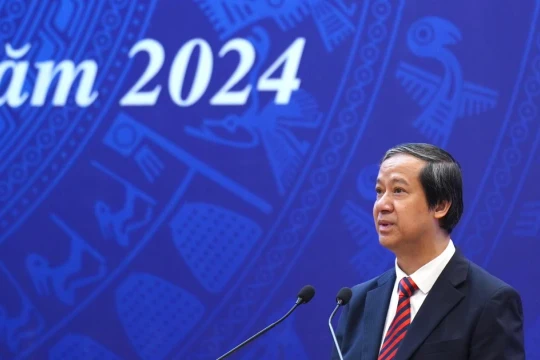 Bộ trưởng Nguyễn Kim Sơn: Năm học 2023-2024 gặt hái nhiều kết quả quan trọng