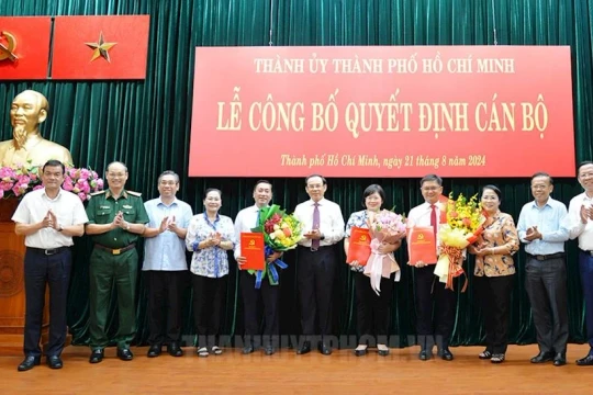 Ban Thường vụ Thành ủy TPHCM bổ sung 4 ủy viên