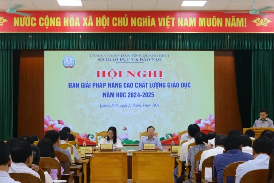 Nhiều giải pháp nâng cao chất lượng giáo dục tỉnh Quảng Bình