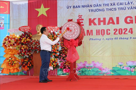 Năm học 2024-2025: Chăm lo, đầu tư, ưu tiên cho phát triển giáo dục