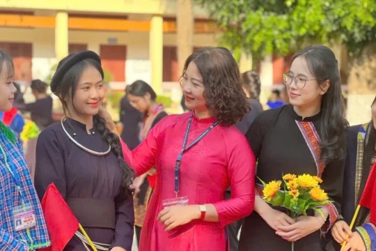 Ngày khai giảng đa sắc màu