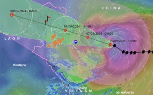 Bão YAGI đang diễn biến theo kịch bản rất xấu