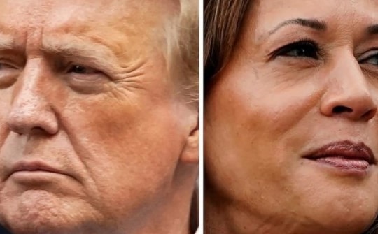 Thăm dò trước thềm tranh luận: Ông Trump vượt lên bà Harris