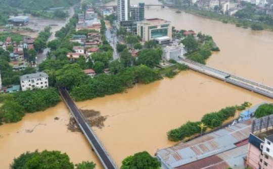 Trung Quốc: Lũ lụt ở huyện giáp biên giới Việt Nam