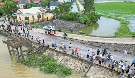 Ninh Bình: Lệnh khẩn cấp di dân xả lũ