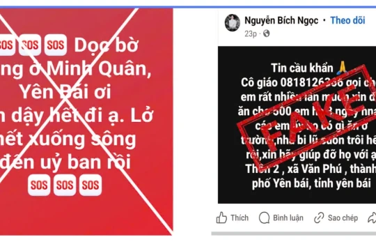 Sở GD&ĐT Yên Bái bác thông tin cô giáo xin thực phẩm cho 500 học sinh