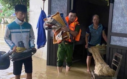 Nước sông Hoàng Long dâng cao, Chủ tịch Ninh Bình phát lệnh di dân