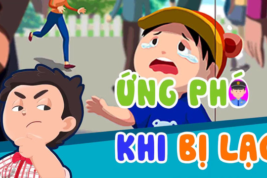 Cha mẹ cần trang bị cho trẻ kỹ năng ứng phó khi đi lạc