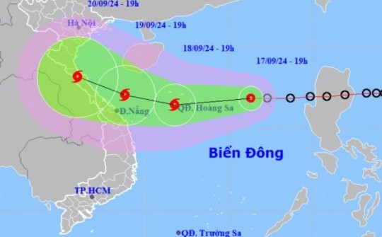 Áp thấp nhiệt đới di chuyển rất nhanh, ảnh hưởng đất liền rất sớm