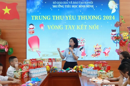 Trung thu yêu thương của những học sinh 'đặc biệt'