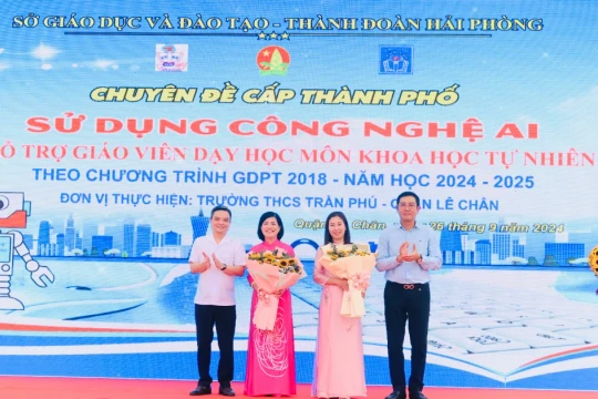 Giáo viên Hải Phòng ứng dụng AI trong dạy học môn Khoa học tự nhiên