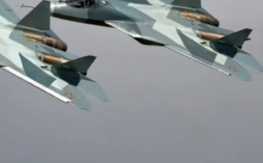 Siêu tiêm kích Su-57 của Nga tấn công Odessa