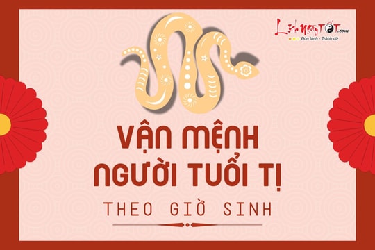 Vận mệnh người tuổi Tị theo giờ sinh: Ai thành công từ khi còn trẻ?