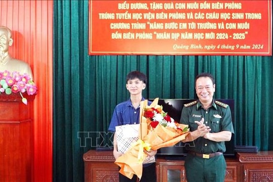 Nâng cánh ước mơ của cậu học trò nghèo làng biển