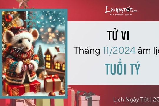 Tử vi tháng 11/2024 tuổi Tý âm lịch: Rắc rối triền miên, tự kiểm điểm mình