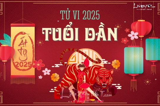 Tử vi tuổi Dần 2025: Hại Thái Tuế gây THỊ PHI khắp chốn, Tình - Tiền đôi ngả KHÓ KHĂN