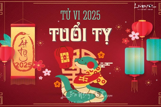 Tử vi tuổi Tỵ 2025: Năm tuổi Trực Thái Tuế chèn ép, làm ăn CẠNH TRANH lớn, tiền bạc KHÓ tăng