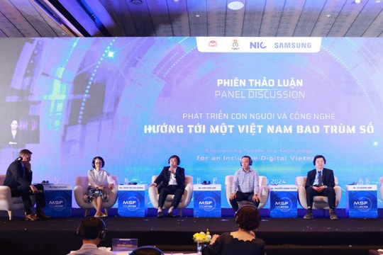 Nỗ lực để "không ai bị bỏ lại phía sau" trong xã hội số bao trùm tại Việt Nam