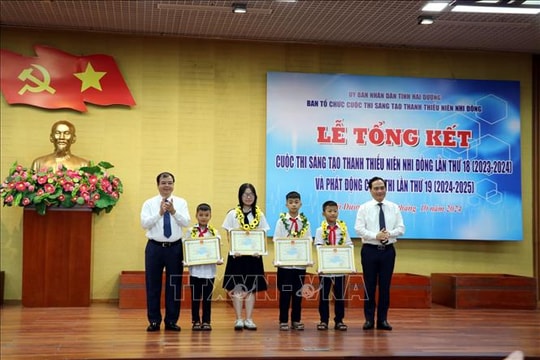 Phát huy tiềm năng sáng tạo khoa học kỹ thuật trong học sinh