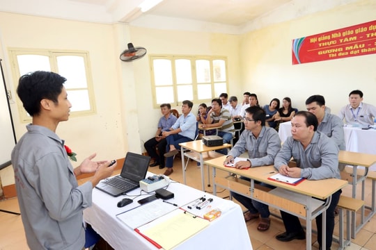 Nhiều bài trình giảng ngành nghề mới tại Hội giảng giáo dục nghề nghiệp 2024