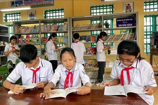 Xây dựng thư viện xanh, trường học thân thiện