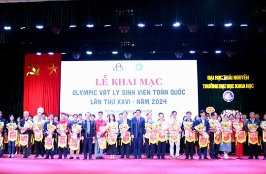 Khai mạc Olympic Vật lý sinh viên toàn quốc năm 2024