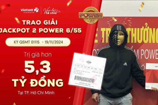 Chơi Vietlott vì niềm vui, người đàn ông “săn” được Jackpot tiền tỷ nhờ thói quen lạ