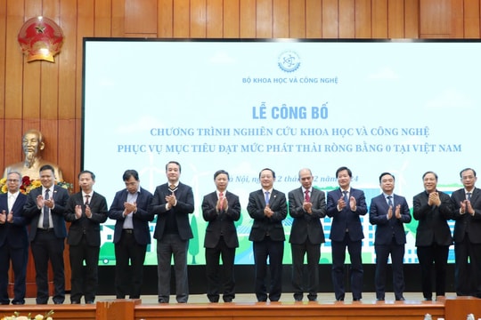 Công bố chương trình Khoa học và Công nghệ Net Zero