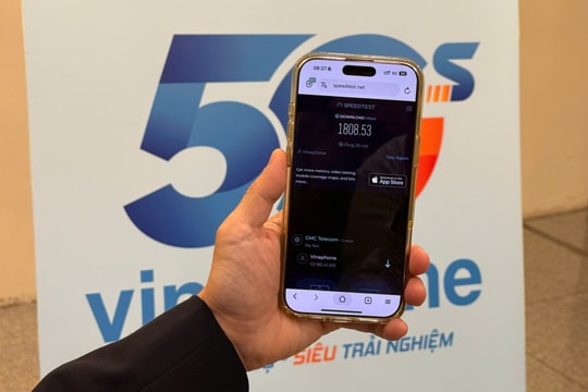 Vinaphone chính thức phủ sóng 5G trên cả nước