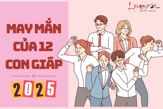 Bật mí may mắn của 12 con giáp năm 2025: Điều gì dẫn lối thành công?