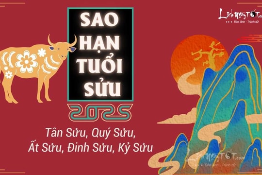 Sao hạn tuổi Sửu năm 2025: Cúng dâng sao giải hạn cho các tuổi Kỷ Sửu, Đinh Sửu, Ất Sửu, Quý Sửu, Tân Sửu