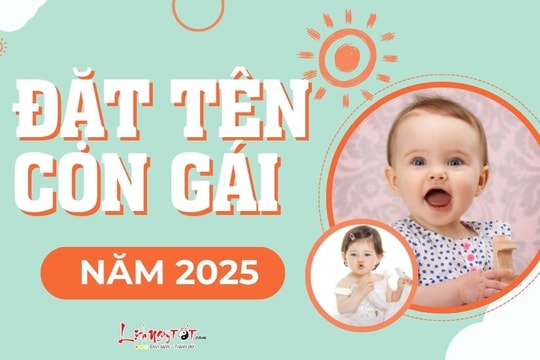 Đặt tên con gái năm 2025 vừa hay vừa cho con cuộc sống sung sướng, không bộn bề lo toan?