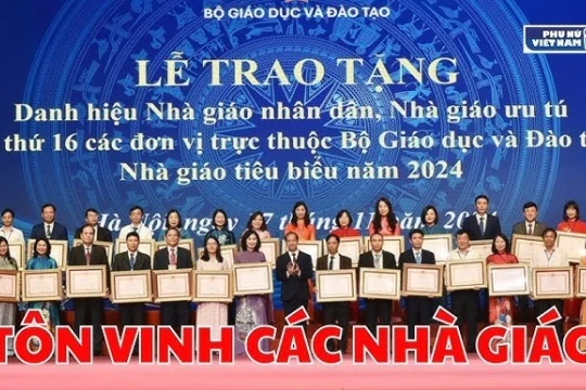 Danh hiệu 'Nhà giáo Nhân dân' cần những điều kiện gì?