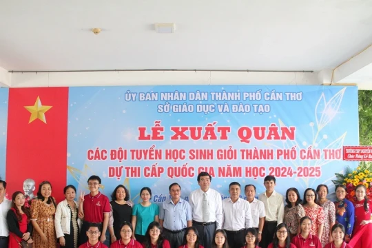 Cần Thơ đoạt 64 giải Kỳ thi chọn HS giỏi quốc gia THPT năm học 2024 - 2025