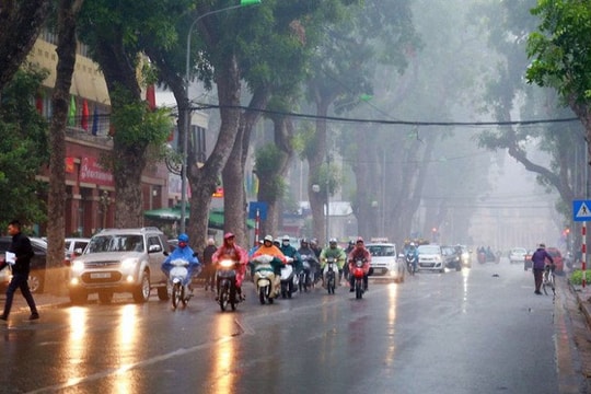 Ngày mai, miền Bắc đón không khí lạnh rất mạnh, nhiều nơi mưa to