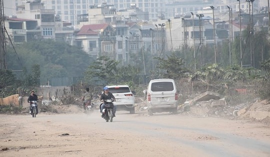 Hà Nội: Con đường nghìn tỉ dang dở, ngập rác và bụi mù mịt