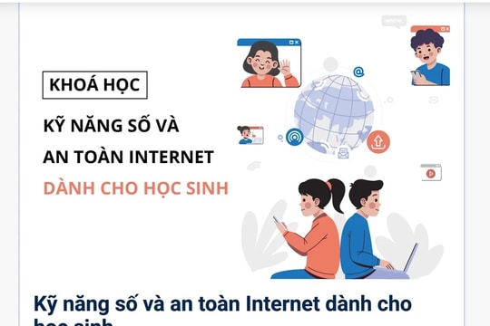 Triển khai khóa học 'Kỹ năng số và an toàn Internet dành cho học sinh THCS và THPT'