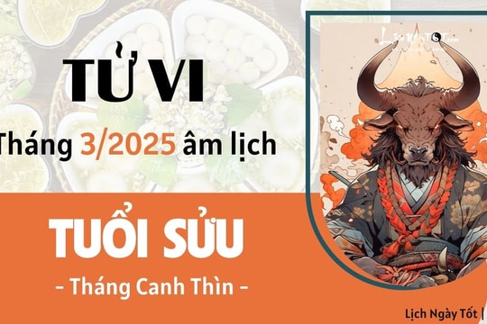 Tử vi tháng 3/2025 tuổi Sửu âm lịch: Áp lực đè nặng lên vai, đề phòng bị lợi dụng