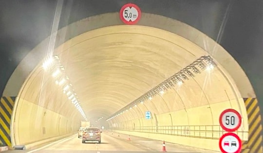 Hầm Tam Điệp giảm tốc độ còn 50 km/h, lái xe lo 'dính' phạt nguội