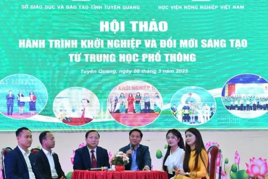 Hội thảo 'Hành trình khởi nghiệp từ trường trung học phổ thông' năm 2025