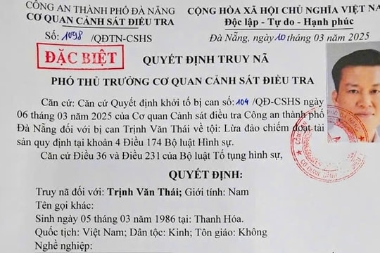 Truy nã Trịnh Văn Thái trong đường dây lừa đảo của TikToker Mr Pips