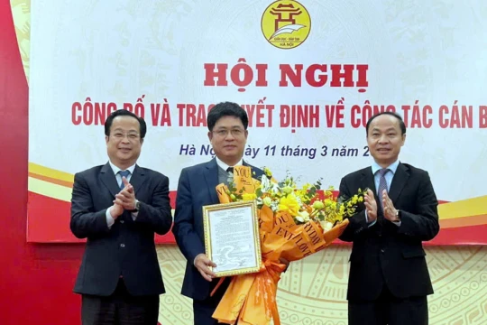 Ông Nguyễn Xuân Thành làm Hiệu trưởng Trường Bồi dưỡng cán bộ Giáo dục Hà Nội