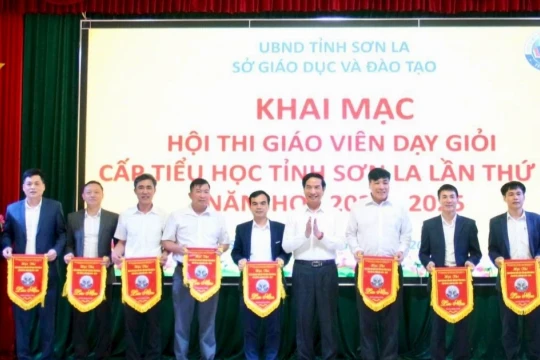 Gần 200 giáo viên Tiểu học ở Sơn La tham gia hội thi dạy giỏi