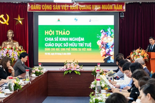 Giáo dục sở hữu trí tuệ cho thế hệ trẻ, nuôi dưỡng tinh thần sáng tạo