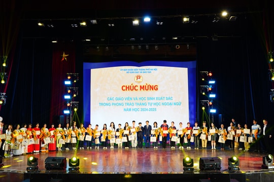 'Tháng tự học ngoại ngữ' tại Hà Nội: Khẳng định vị thế tiên phong của ngành giáo dục Thủ đô