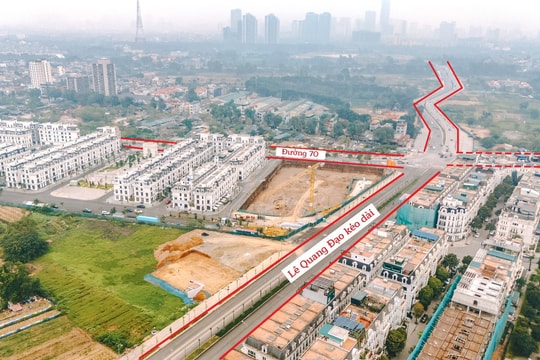Cận cảnh dự án hưởng lợi khi đường Lê Quang Đạo thông xe