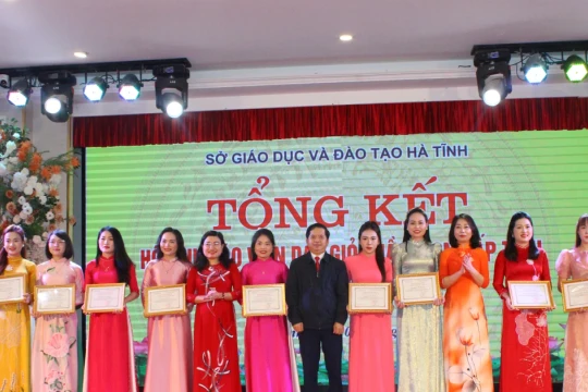 178 giáo viên mầm non Hà Tĩnh đạt danh hiệu Giáo viên giỏi cấp tỉnh năm 2025