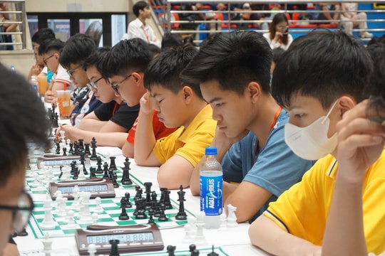 Đang diễn ra Chung kết Giải Cờ vua "Cúp Báo Giáo dục và Thời đại" 2025