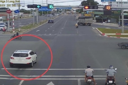 Các chủ xe vượt đèn đỏ trong danh sách nhanh chóng nộp phạt nguội theo Nghị định 168